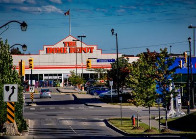 photo of a home depot center in BWG