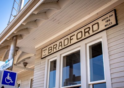 photo of bradford go train station