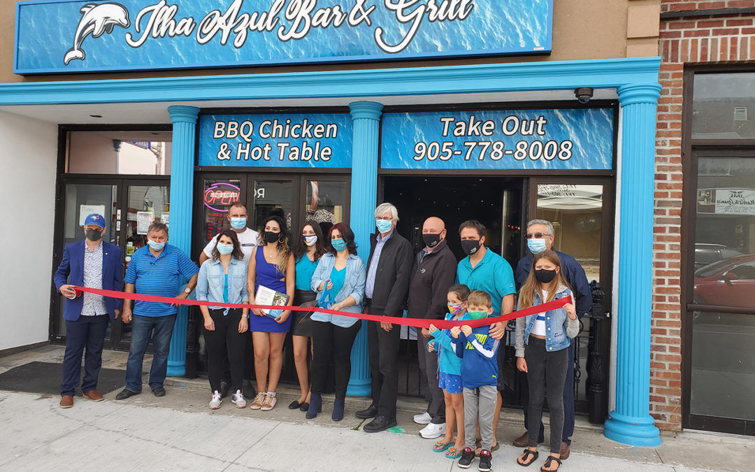 A blue wave sweeps into downtown with Ilha Azul Bar & Grill!!
