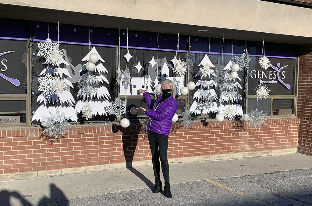 Congratulations to Genesis Gymnastics – Winner of the BWG Festive Window Decoration Contest