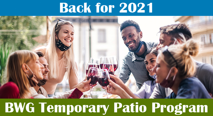 Town of BWG Launches 2021 Temporary Patio Program