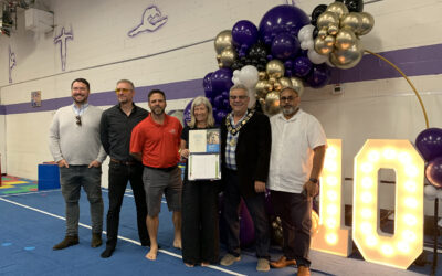 Genesis Gymnastics celebrates 10 years in business!