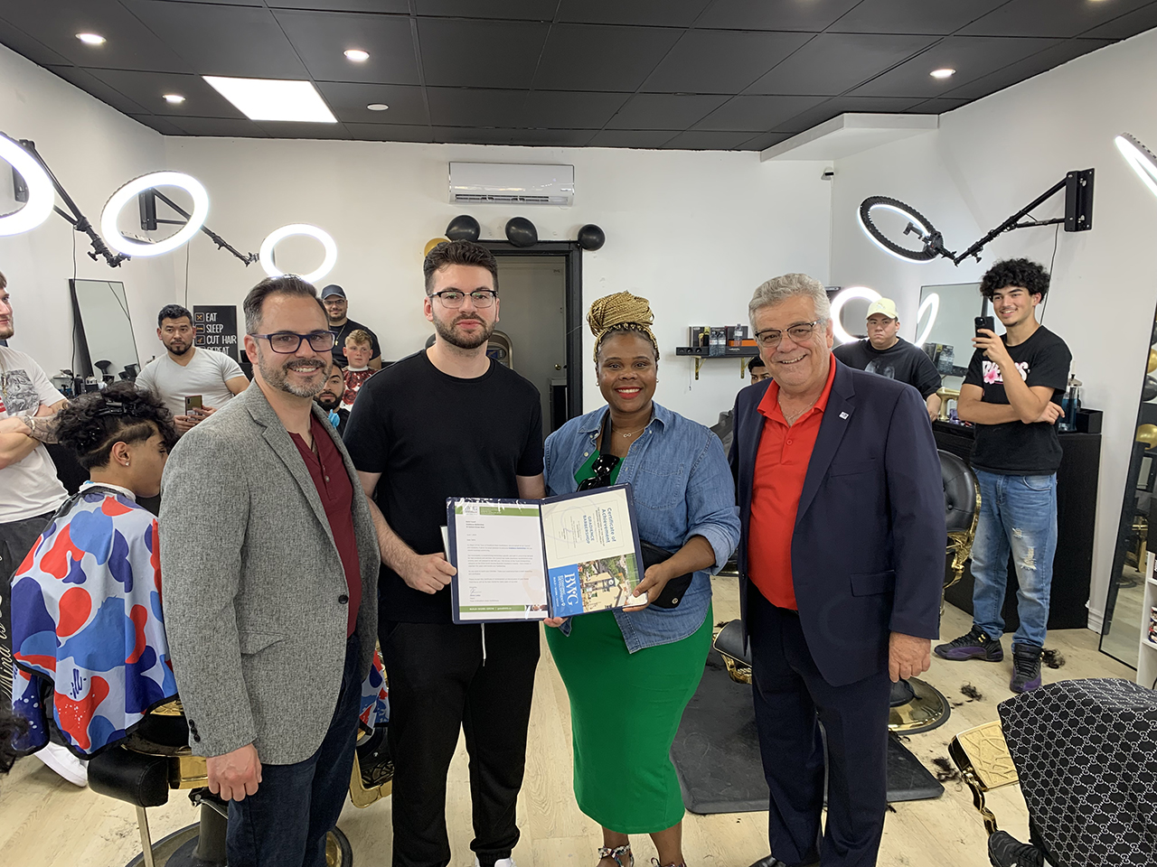 Grand Opening of Gradience Barbershop